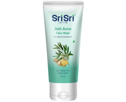 Гель для умывания для проблемной кожи Шри Шри Таттва (Anti acne face wash Sri Sri Tattva), 60 мл