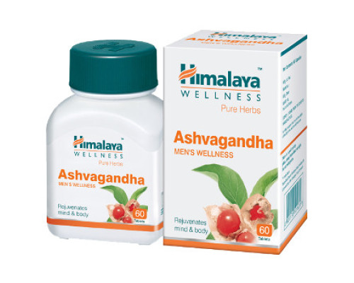 Ашваганда Хімалая (Ashvagandha Himalaya), 60 таблеток - 15 грам
