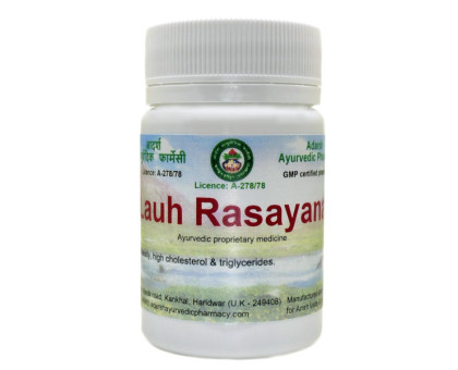Lauh Rasayana Adarsh Ayurvedic Pharmacy, 40 grams ~ 100 tablets