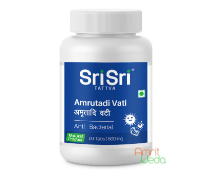 Амрутади вати Шри Шри Таттва (Amrutadi vati Sri Sri Tattva), 60 таблеток
