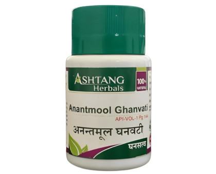 Anantmool ghanvati Ashtang, 60 tablets