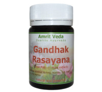 Гандхак Расаяна (Gandhak Rasayana), 90 таблеток - 36 грам
