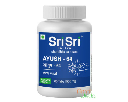 Аюш-64 Шрі Шрі Таттва (Ayush-64 Sri Sri Tattva), 60 таблеток