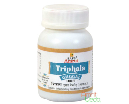 Тріфала Гуггул БАПС (Triphala Guggul BAPS), 180 таблеток