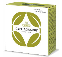 Cephagraine tablets + drops, 40 tablets + 15 ml