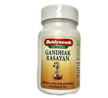 Гандхак Расаяна (Gandhak Rasayana), 40 таблеток - 12 грам