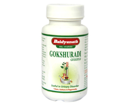 Gokshuradi Guggulu Baidyanath, 80 tablets - 30 grams