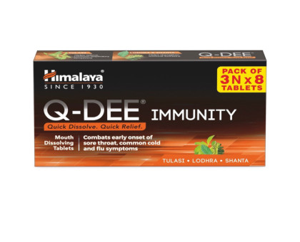 К'ю-Ді Ім'юніті Хімалая (Q-Dee Immunity Himalaya), 24 таблетки