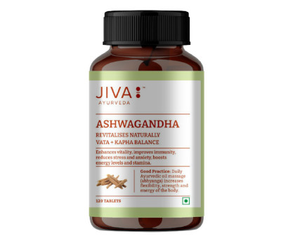 Ашваганда Джива (Ashwagandha Jiva), 120 таблеток