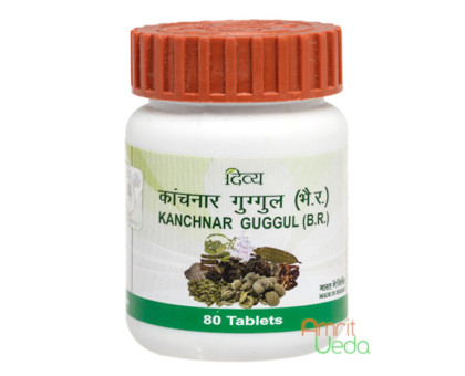 Канчнар Гуггул Патанджали (Kanchnar Guggul Patanjali), 80 таблеток