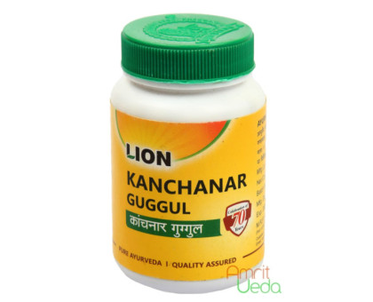 Канчнар Гуггул Лайон (Kanchnar Guggul Lion), 100 таблеток