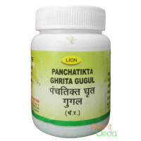 Панчатікта Гріт Гуггул (Panchatikta Ghrit Guggul), 100 таблеток - 50 грам