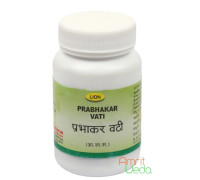 Прабхакар ваті (Prabhakar vati), 100 таблеток