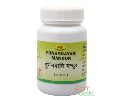 Пунарнаваді Мандур Лайон (Punarnavadi Mandur Lion), 50 грам ~ 140 таблеток