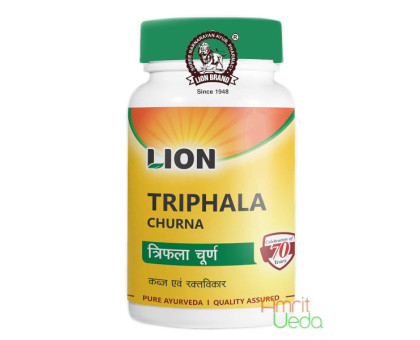 Трифала порошок Лайон (Triphala powder Lion), 100 грамм