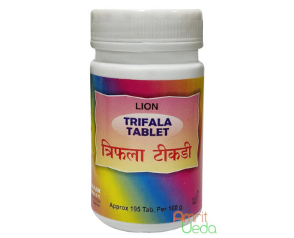 Трифала Лайон (Triphala Lion), 200 таблеток