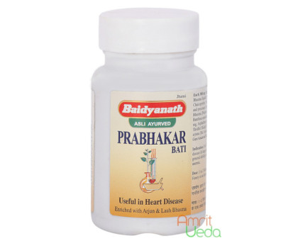 Прабхакар вати Байдьянатх (Prabhakar bati Baidyanath), 80 таблеток