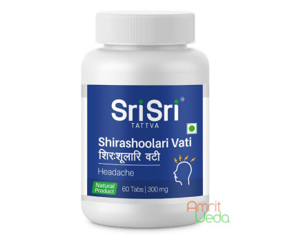 Ширашулари ваті Шрі Шрі Таттва (Shirashoolari vati Sri Sri Tattva), 60 таблеток