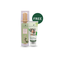 Набір — зволожувач White Water Lily-Jasmine + Засіб для вмивання Tulsi Neem, 100 мл + 50 грам