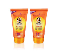 Набір — сонцезахисний крем Total Care SPF-25, 2 × 100 грам