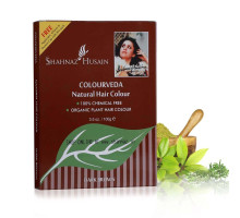 Фарба для волосся Natural Colourveda темно-коричневий, 100 грам
