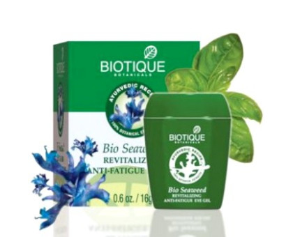 Гель для век омолаживающий Био Водоросли Биотик (Under eye gel Bio Seaweed Biotique), 15 грамм