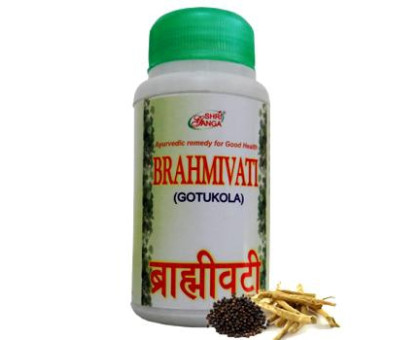 Брами вати Шри Ганга (Brahmi vati Shri Ganga), 200 таблеток - 100 грамм