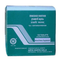 Дракшаді кватх (Drakshadi kwath), 100 таблеток - 100 грам