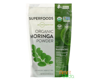 Морінга порошок МРМ Нутрішн (Moringa MRM Nutrition), 240 грам