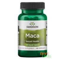 Перуанська Мака екстракт 500 мг (Peruvian Maca extract), 60 капсул
