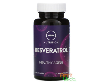 Ресвератрол МРМ Нутрішн (Resveratrol MRM Nutrition), 60 капсул