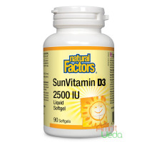 Витамин D3 50 мкг - 2000 МЕ (Vitamin D3), 90 капсул