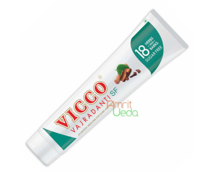 Зубна паста Вікко Ваджраданті без цукру ВІККО (Toothpaste Vicco Vajradanti SF VICCO), 80 грам