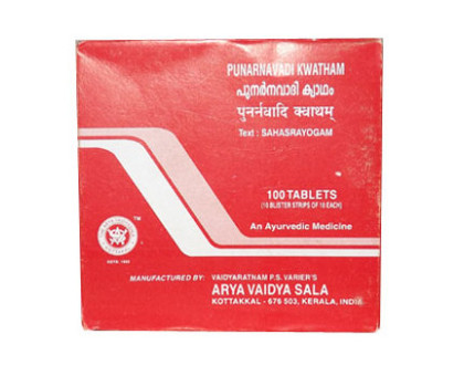 Пунарнавади экстракт Коттаккал (Punarnavadi extract Kottakkal), 100 таблеток - 100 грамм