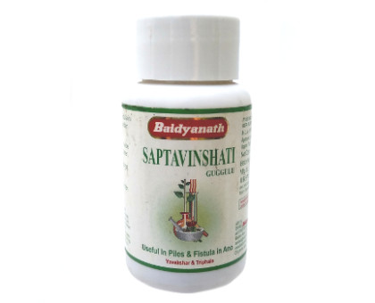 Саптавиншати Гуггул Байдьянатх (Saptavinshati Guggul Baidyanath), 80 таблеток - 30 грамм