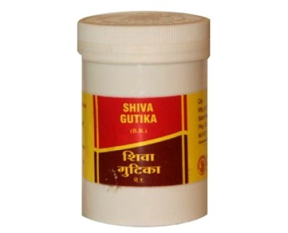 Шива Гутика Вьяс Фармаси (Shiva gutika Vyas Pharmacy), 100 таблеток - 50 грамм
