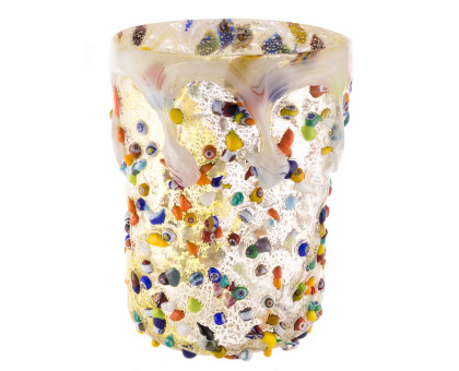 Стакан різнокольоровий Мурано (Glass multicolored Murano), 350 мл